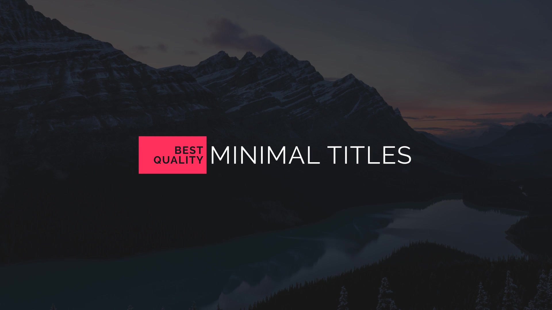 50 Minimal Titles - Download Videohive 18933067