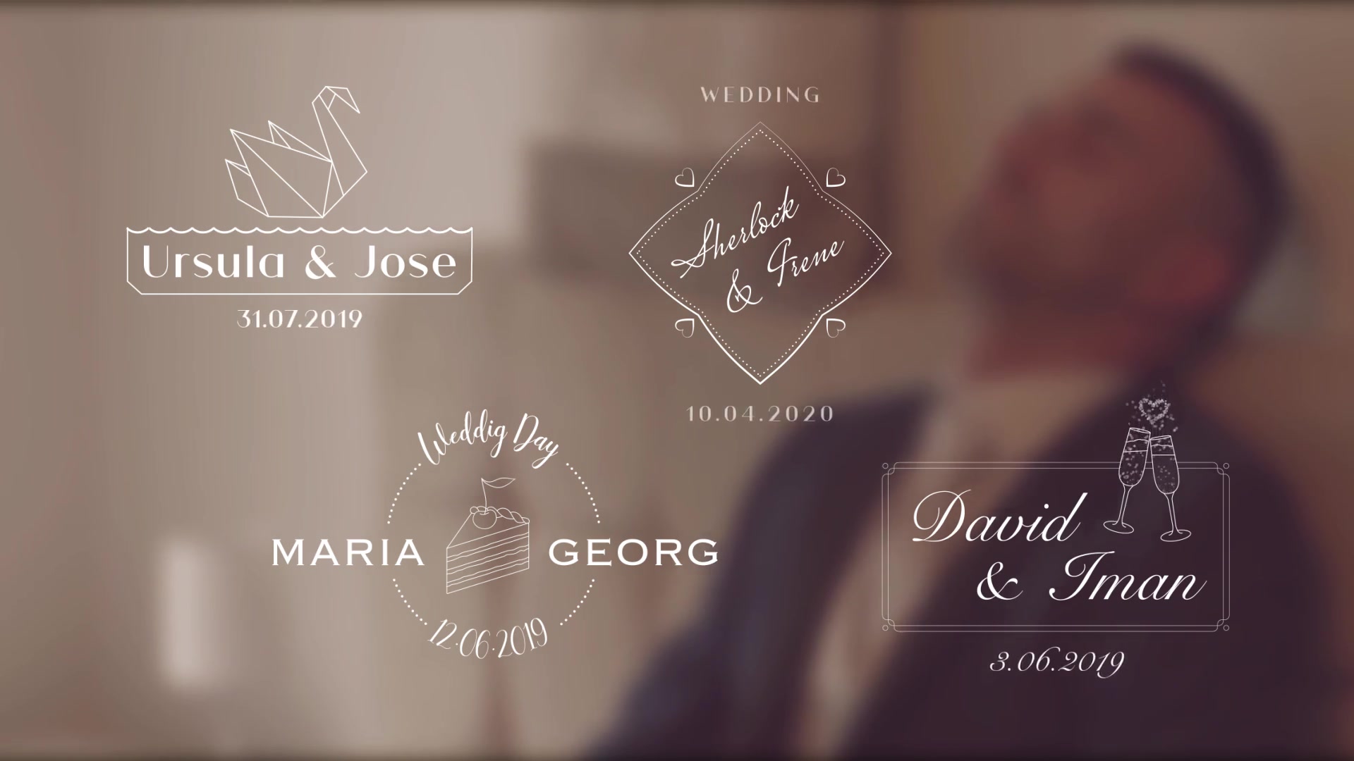50 Wedding Titles Videohive 23195625 After Effects Image 9