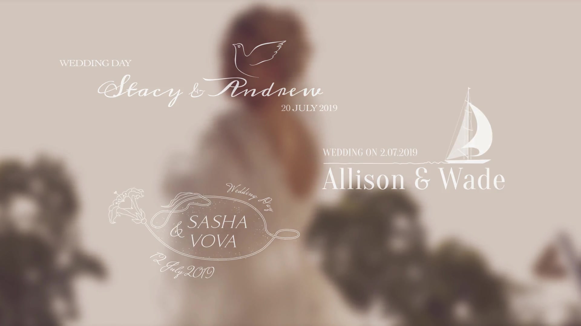 50 Wedding Titles | For Final Cut & Apple Motion Videohive 24961453 Apple Motion Image 6
