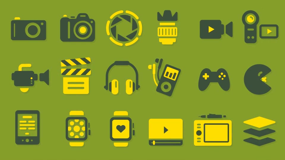 500 Animated Icons - Download Videohive 5586340