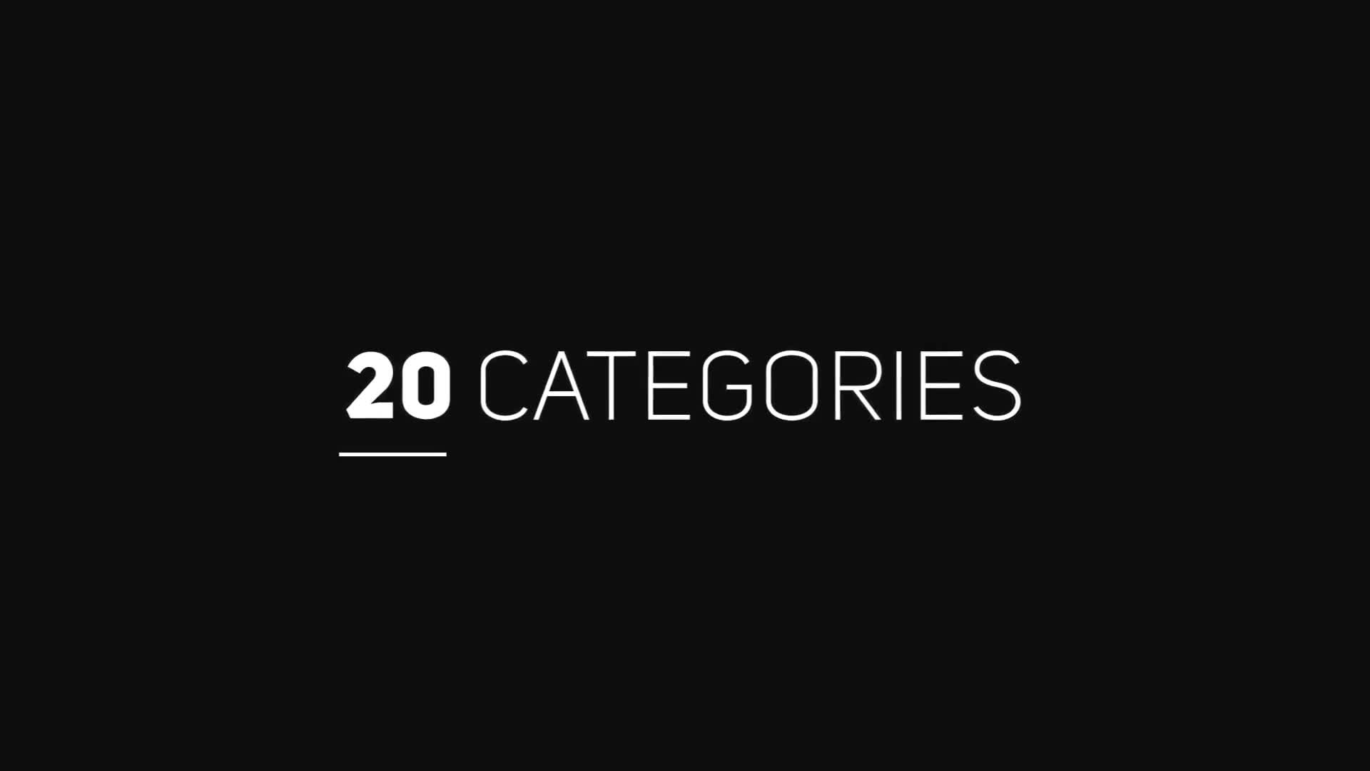 500 Titles Library 20 Categories Videohive 25411905 After Effects Image 1