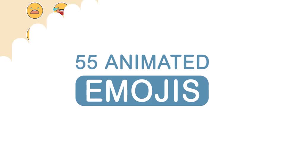54 Animated Emojis Pack Videohive 22004991 After Effects Image 1