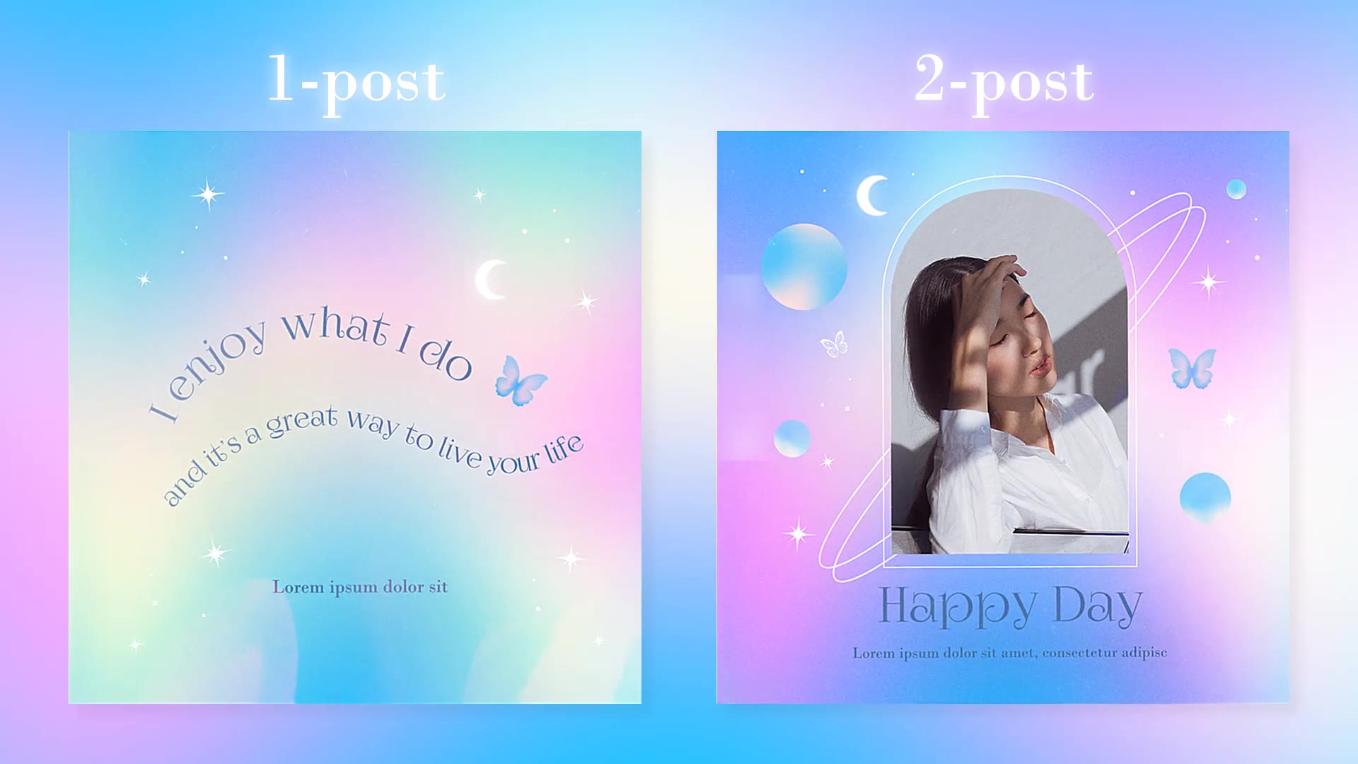 6 Dreamy Cute Instagram Posts Videohive 39235212 After Effects Image 2