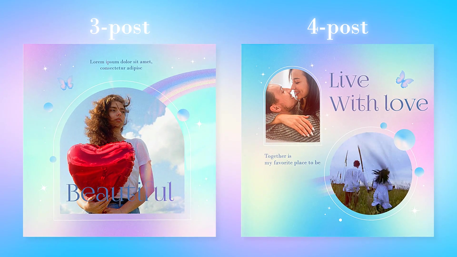 6 Dreamy Cute Instagram Posts Videohive 39235212 After Effects Image 5