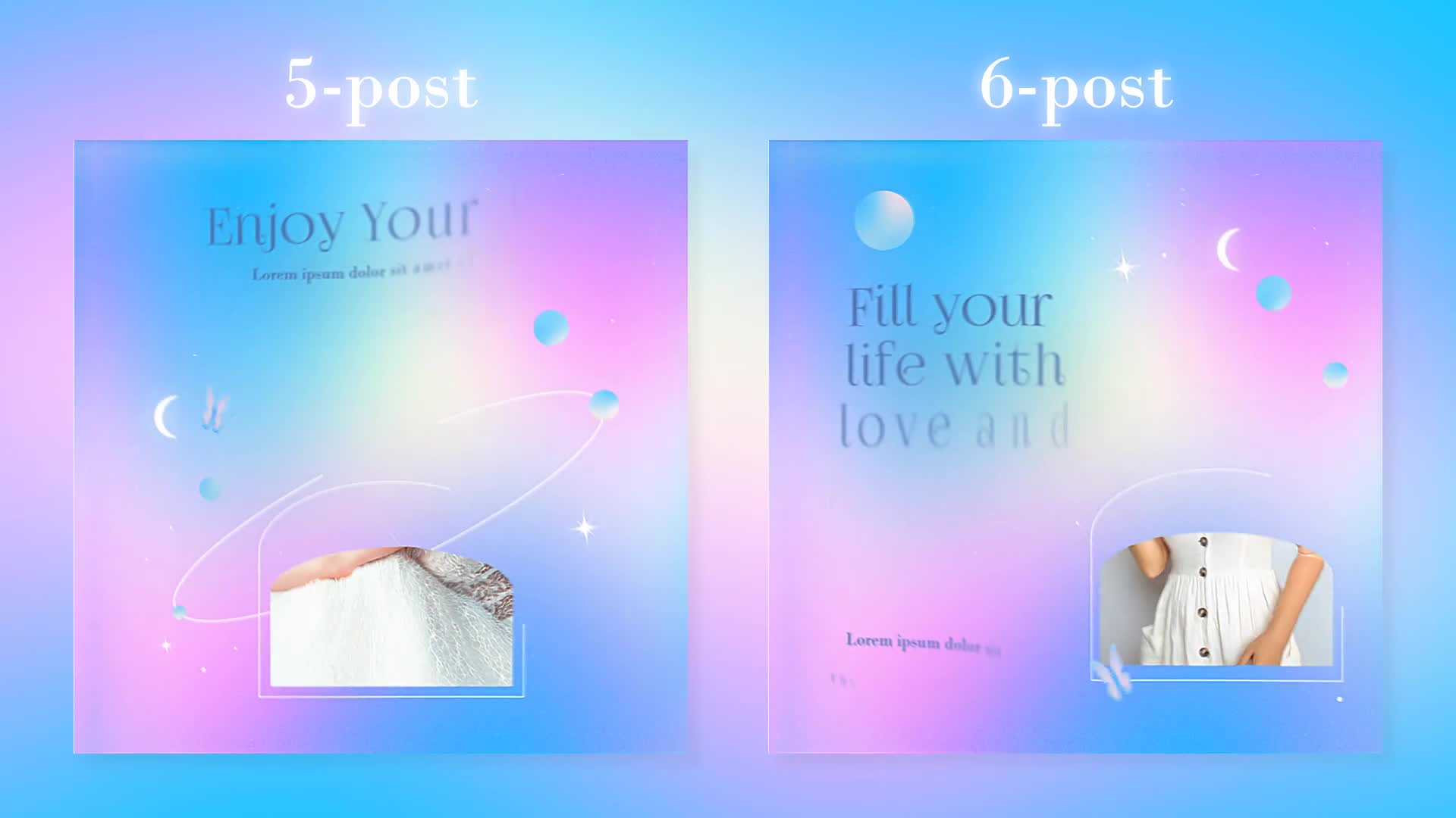6 Dreamy Cute Instagram Posts Videohive 39235212 After Effects Image 7