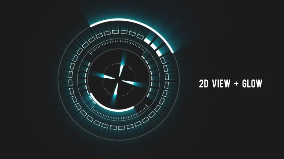 6 HUD Dials Circular Elements Videohive 11289035 After Effects Image 2