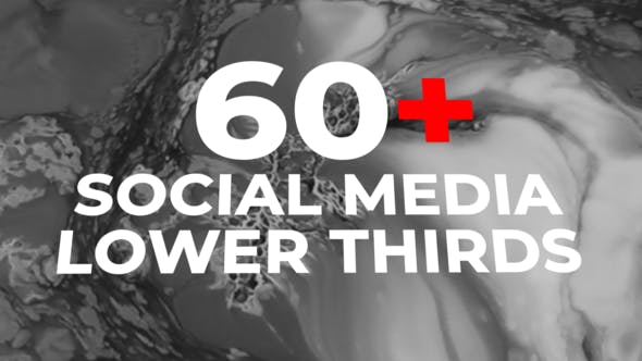 60 Social Media Lower Thirds - Download 24555945 Videohive