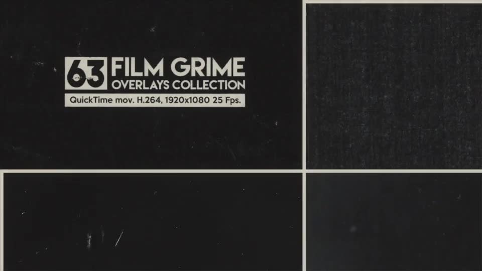 63 Film Grime Overlays Collection Videohive 13912429 Motion Graphics Image 2