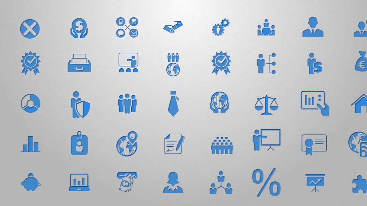 65 Animated Business Icons - Download Videohive 5328927