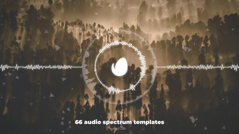 66 Audio React Spectrum Music Visualizer Templates Videohive 34093918 After Effects Image 4