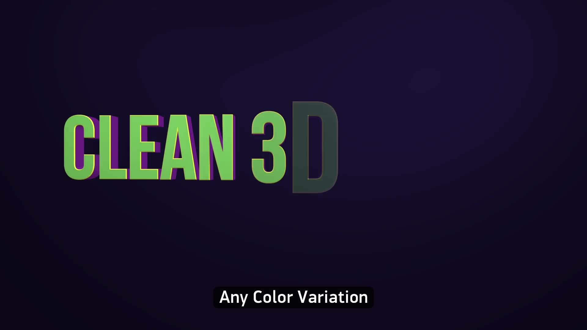 70 Clean 3D TEXT Titles Videohive 43113006 After Effects Image 2