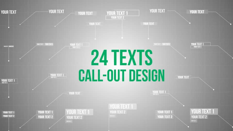 74 Call Out and Hud Design Pack - Download Videohive 12926995