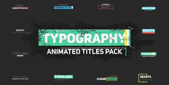 75 Typography - Videohive Download 21103442