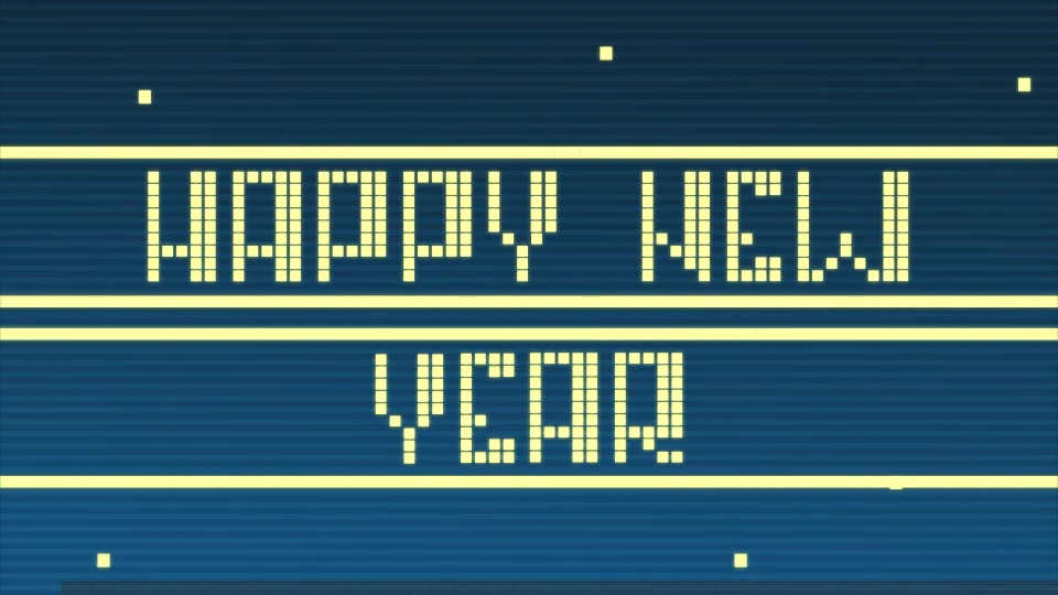 8 Bit Cartoon New Year Videohive 13733746 After Effects Image 9