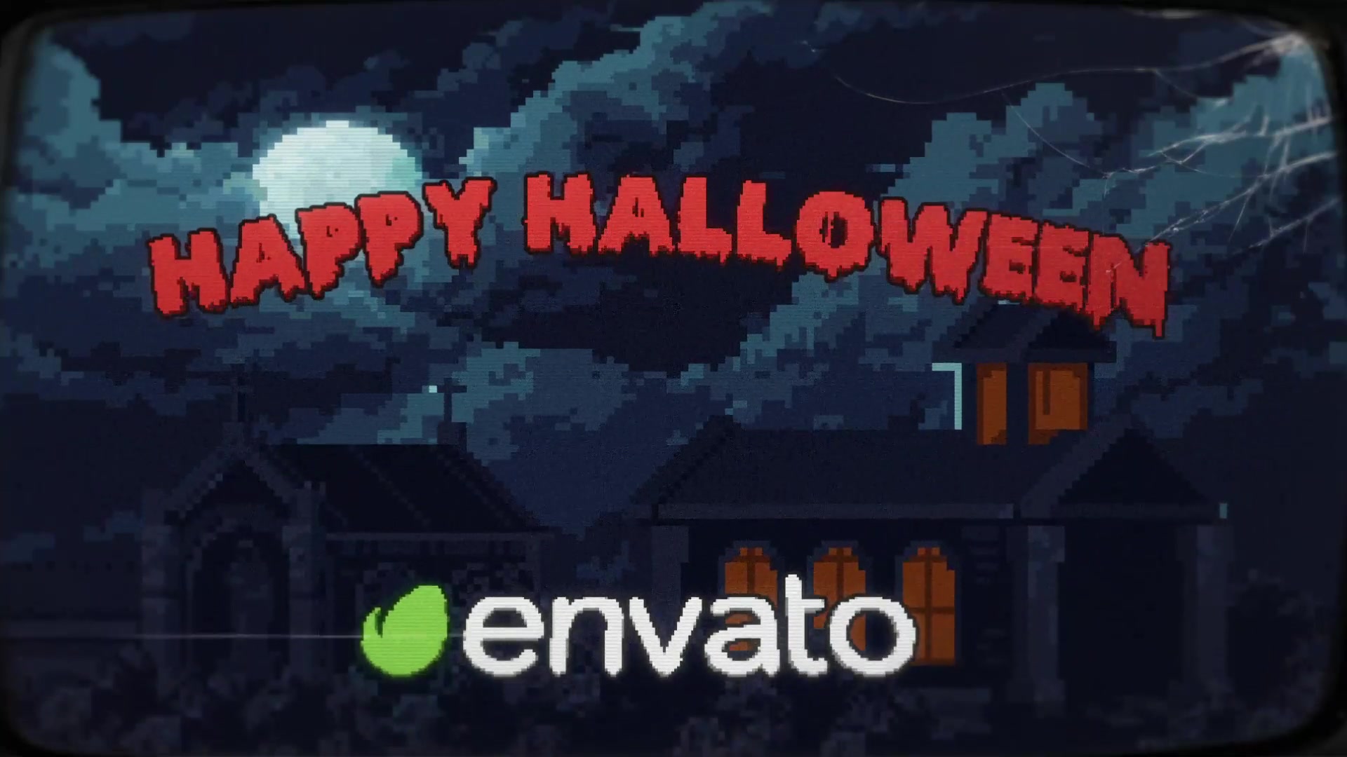 8 bit Halloween Wishes Videohive 34164576 After Effects Image 11