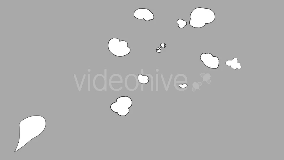 8 Comic Speech Bubbles Videohive 19613748 Motion Graphics Image 4