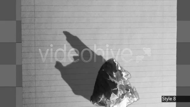 8 Crumpling / Trashing up Paper - Download Videohive 138234