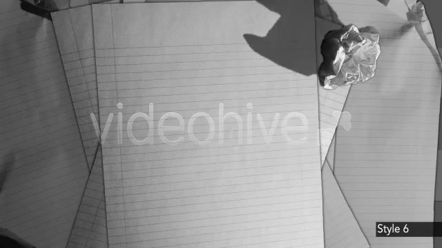 8 Crumpling / Trashing up Paper - Download Videohive 138234