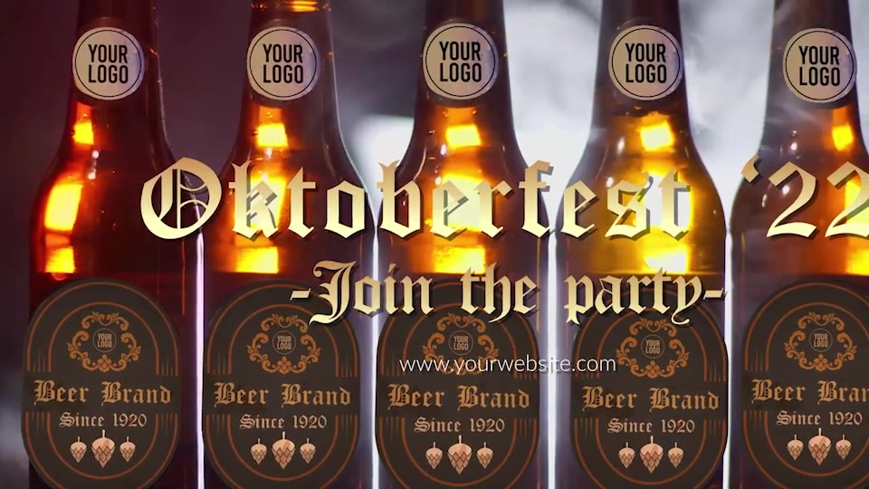 8 Oktoberfest Beer Titles Videohive 39744288 After Effects Image 8