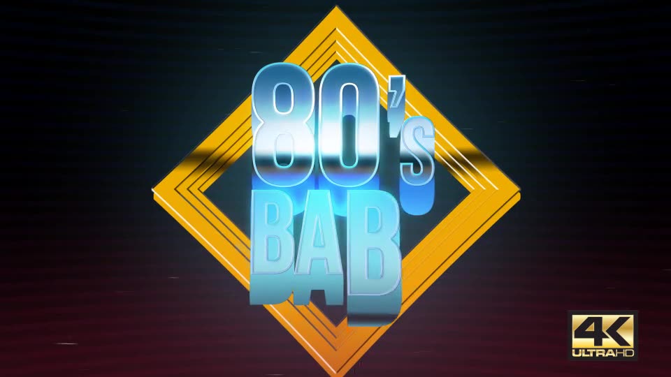 80s Baby | VHS Logo Titles Opener - Download Videohive 18657101