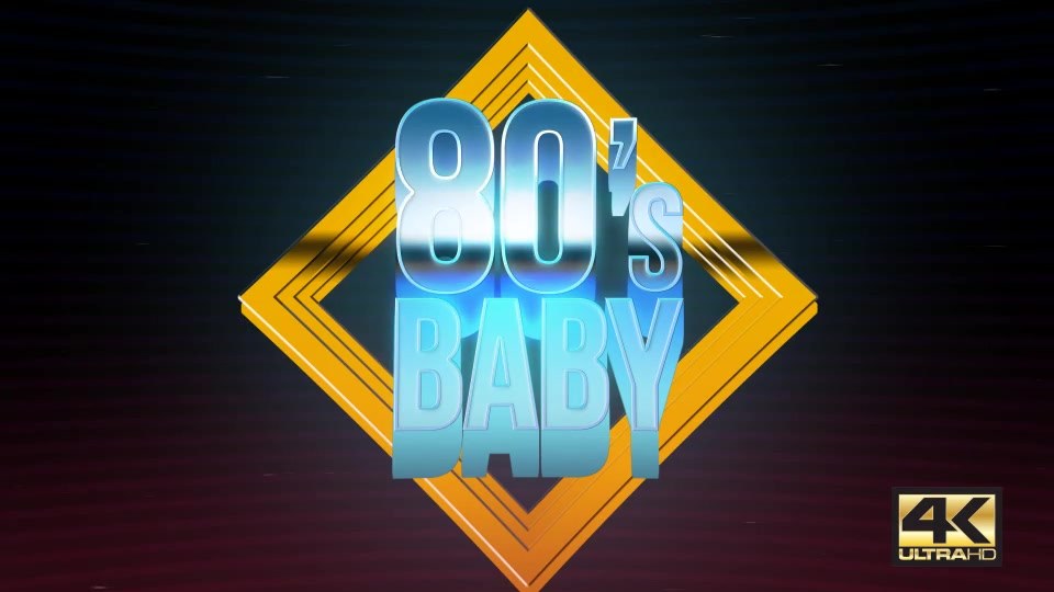 80s Baby | VHS Logo Titles Opener - Download Videohive 18657101