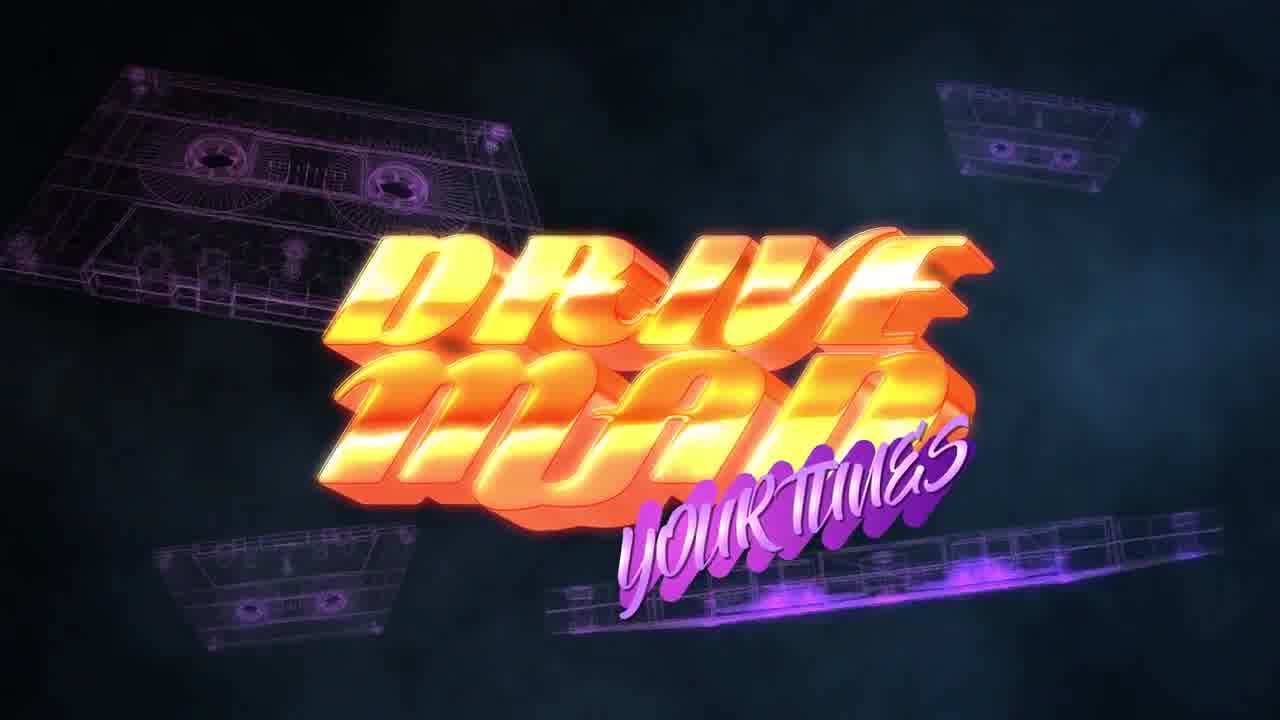 80S Casette Logo Intro Videohive 23935449 After Effects Image 10