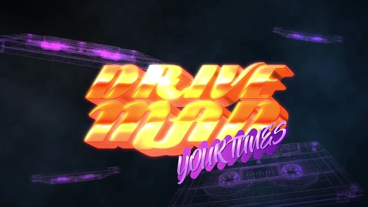 80S Casette Logo Intro Videohive 23935449 After Effects Image 7
