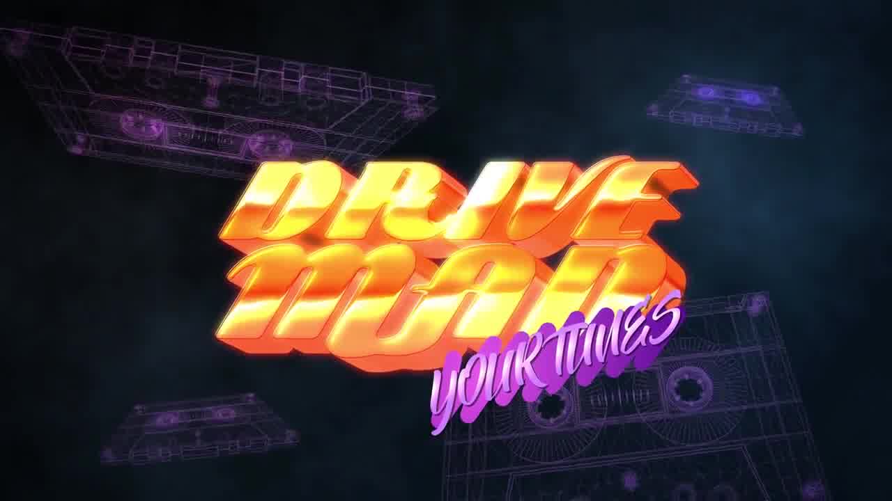 80S Casette Logo Intro Videohive 23935449 After Effects Image 9