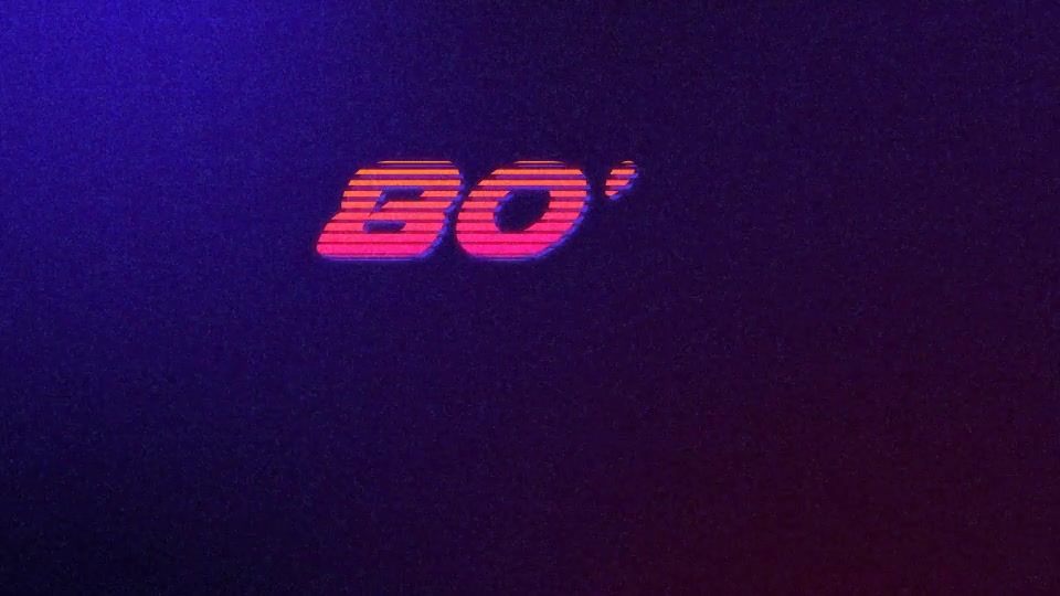 80s Logo Intro Pack 2 Videohive 16408774 After Effects Image 2