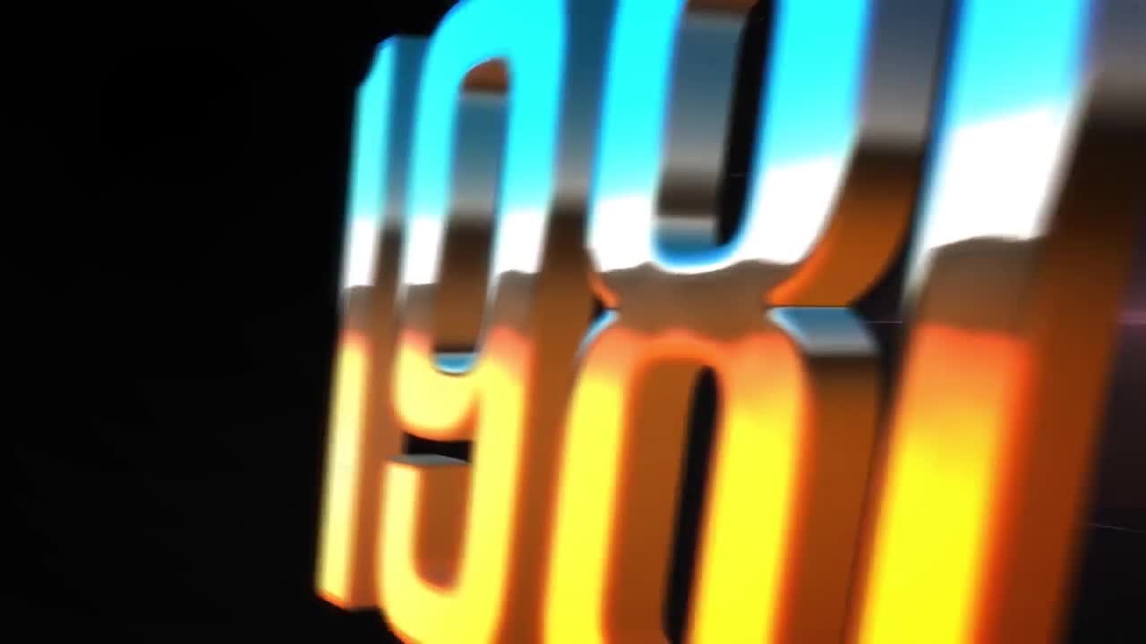 80S Logo Intro Videohive 23935734 After Effects Image 1
