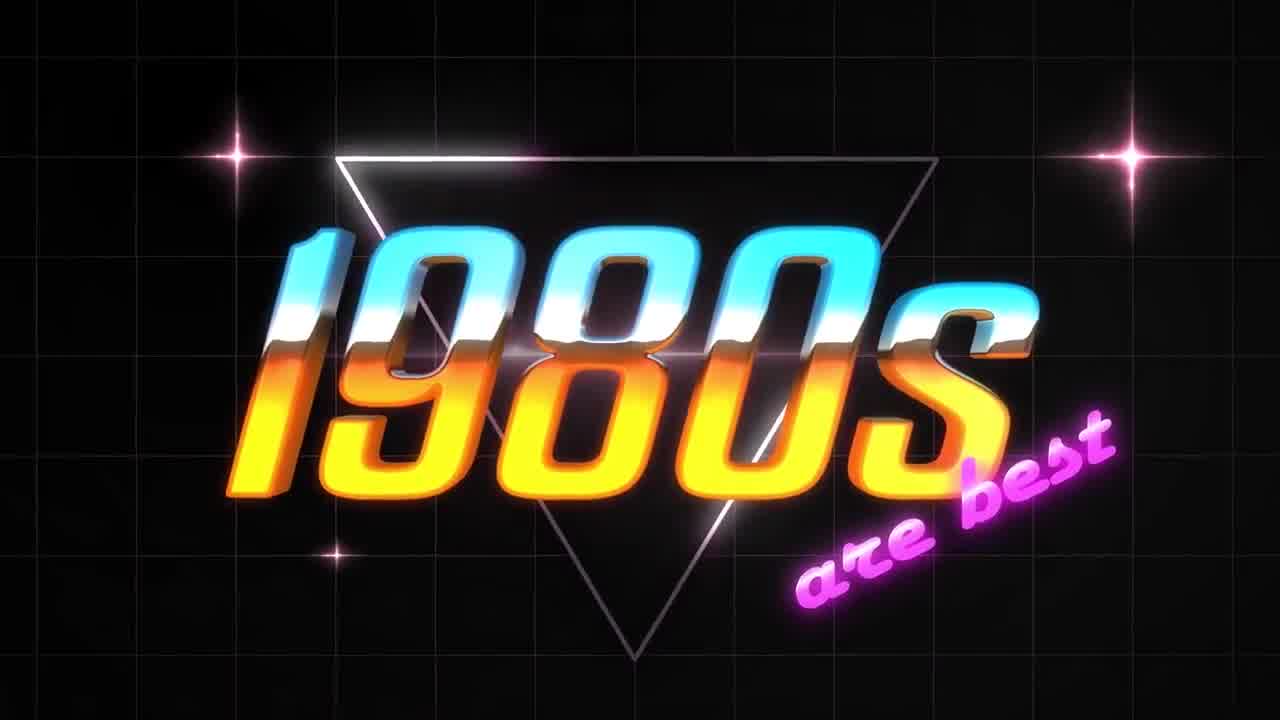 80S Logo Intro Videohive 23935734 After Effects Image 10