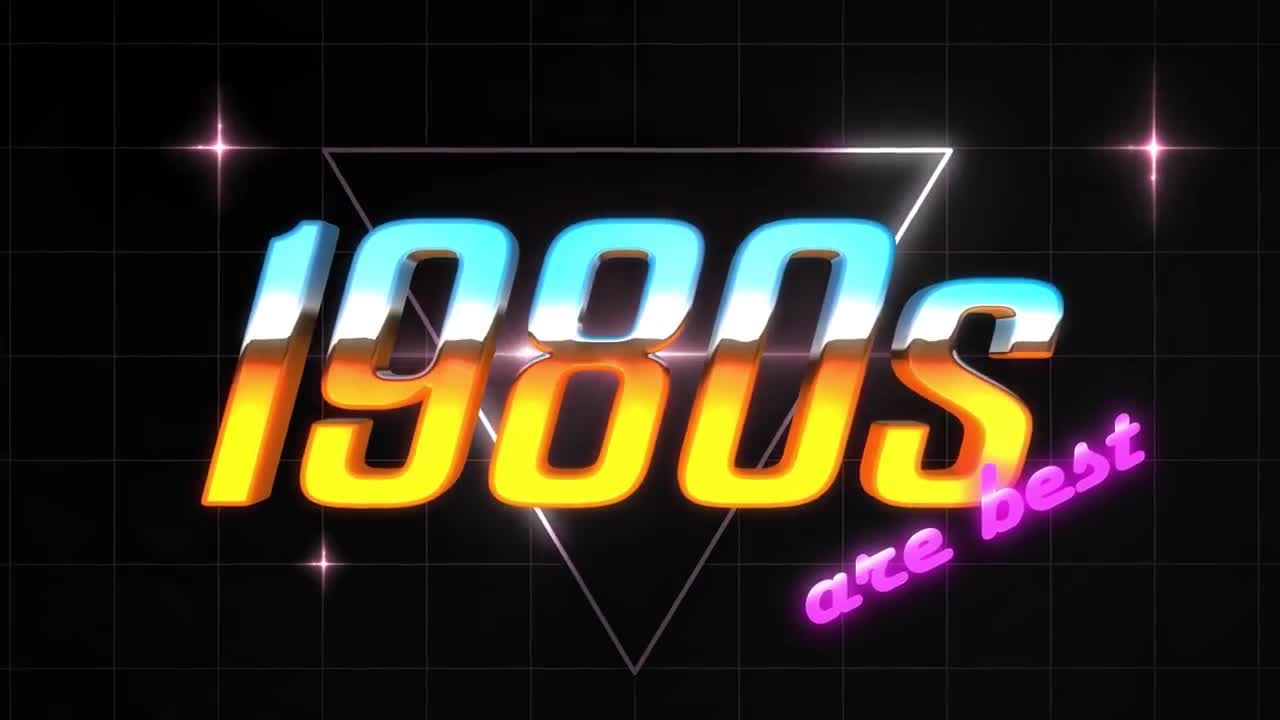80S Logo Intro Videohive 23935734 After Effects Image 8