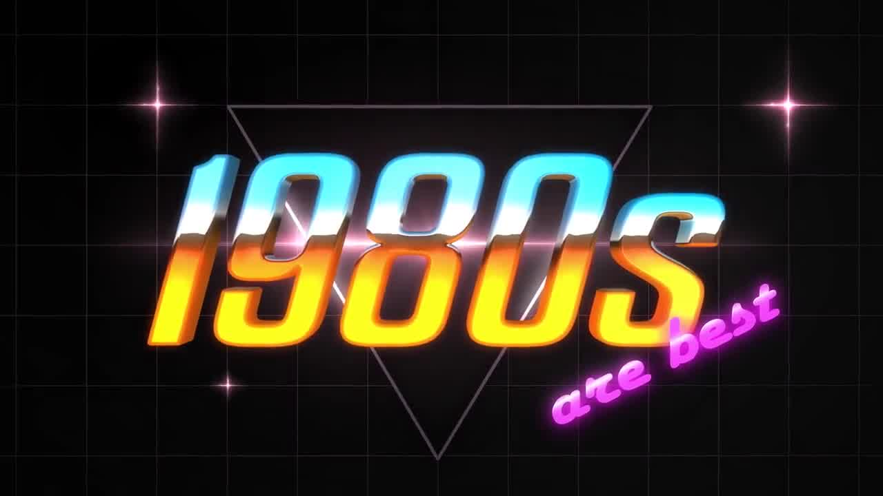 80S Logo Intro Videohive 23935734 After Effects Image 9