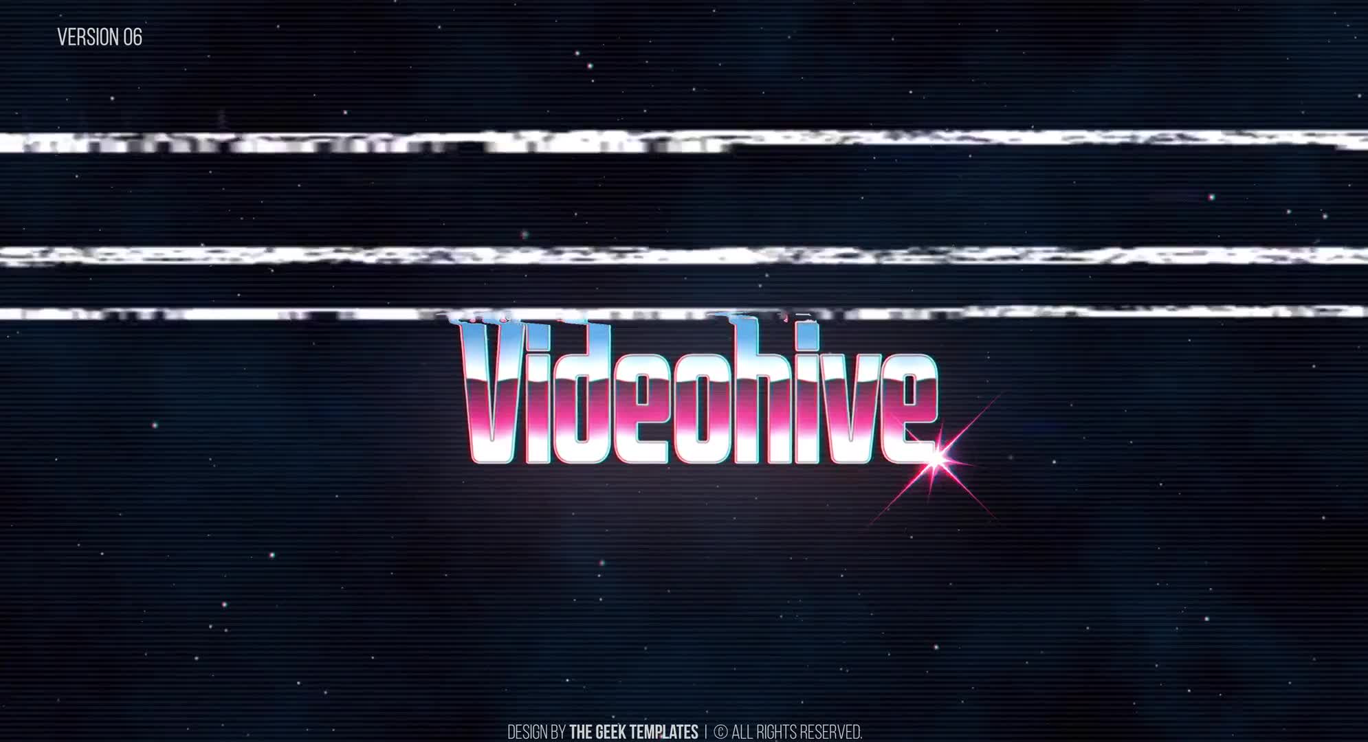 80s Logo Reveal Videohive 28431572 After Effects Image 12