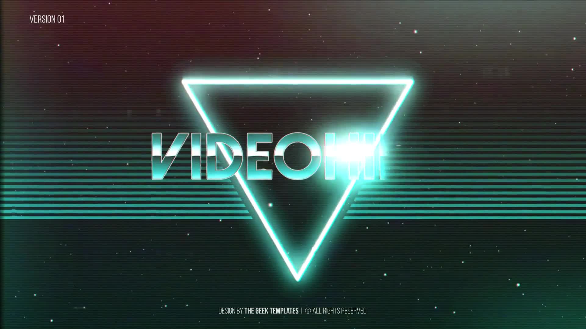 80s Logo Reveal v2 Videohive 29014584 After Effects Image 1