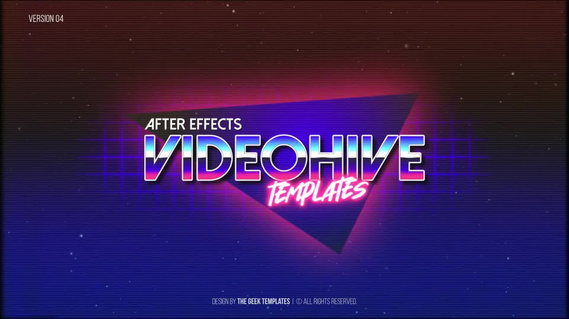 80s Logo Reveal v2 Videohive 29014584 After Effects Image 10