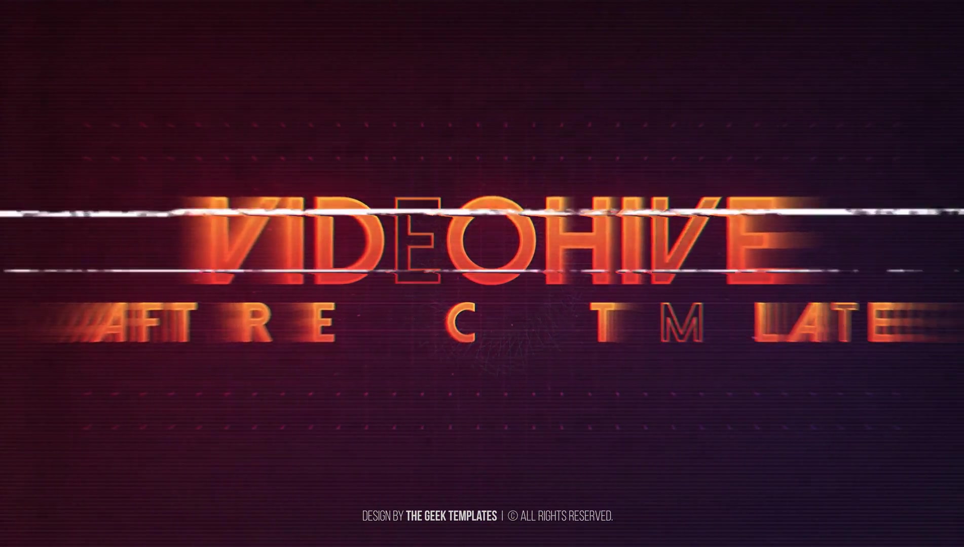 80s Opener Videohive 29094366 After Effects Image 3