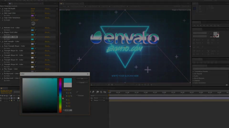 80s Retro Logo Reveal Videohive 22805405 After Effects Image 13