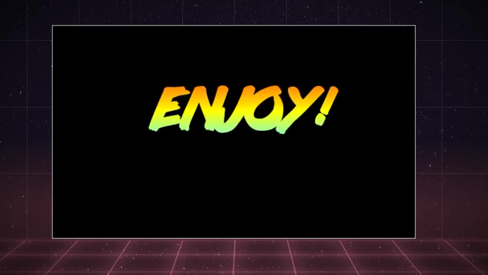 80s Retro Logo Reveal Kit Videohive 17961549 After Effects Image 11