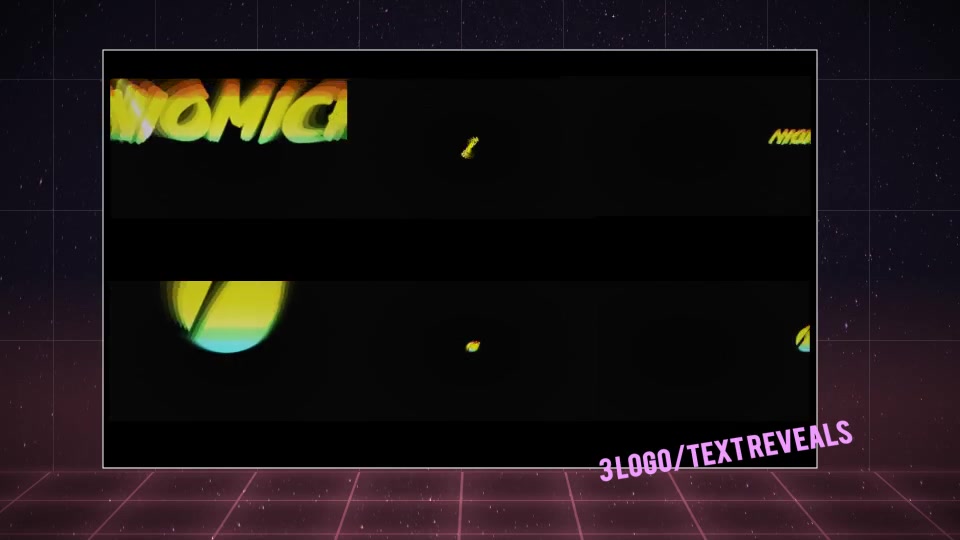 80s Retro Logo Reveal Kit Videohive 17961549 After Effects Image 4
