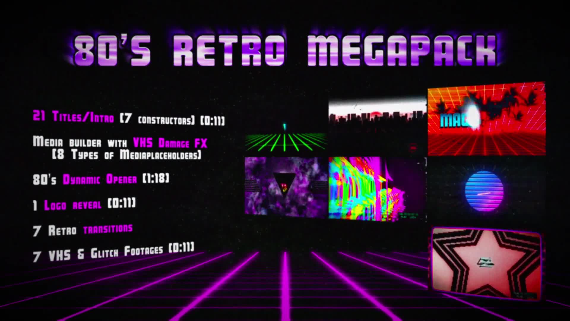80s Retro Megapack - Download Videohive 17025429