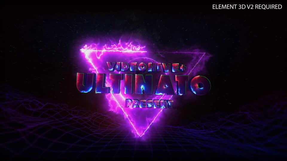 80s Retro Titles 3D Videohive 24338625 After Effects Image 1