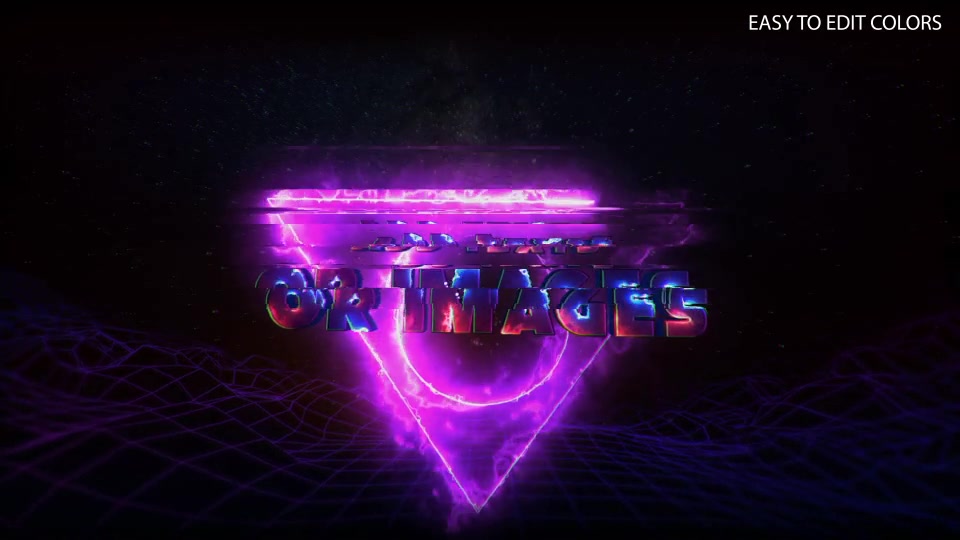 80s Retro Titles 3D Videohive 24338625 After Effects Image 5