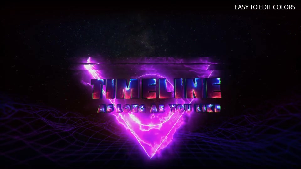 80s Retro Titles 3D Videohive 24338625 After Effects Image 8