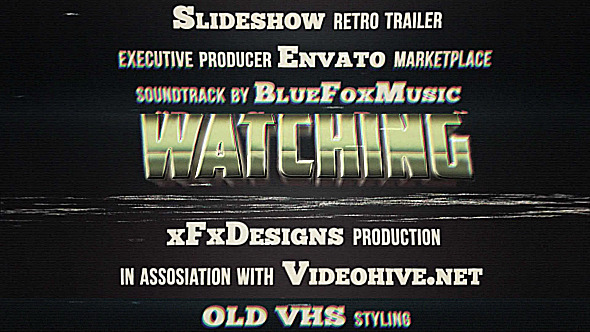 80s Retro Titles VHS Effect - Download Videohive 6563134