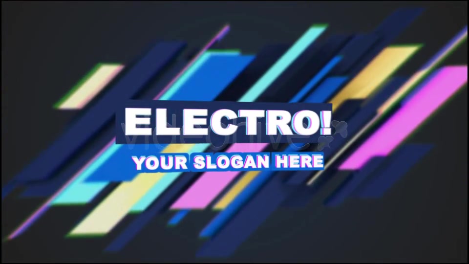80`s Ultra Stylish Electro Logo Reveal Videohive 4950290 After Effects Image 3
