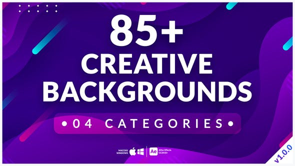 85+ Creative Backgrounds - 33697228 Videohive Download