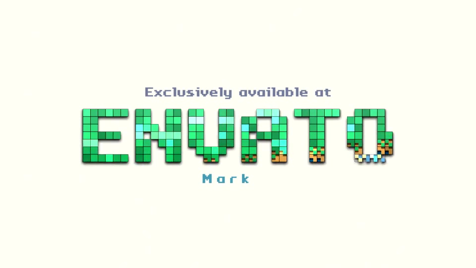 8bit Animated Pixels Typeface Videohive 23203402 After Effects Image 11