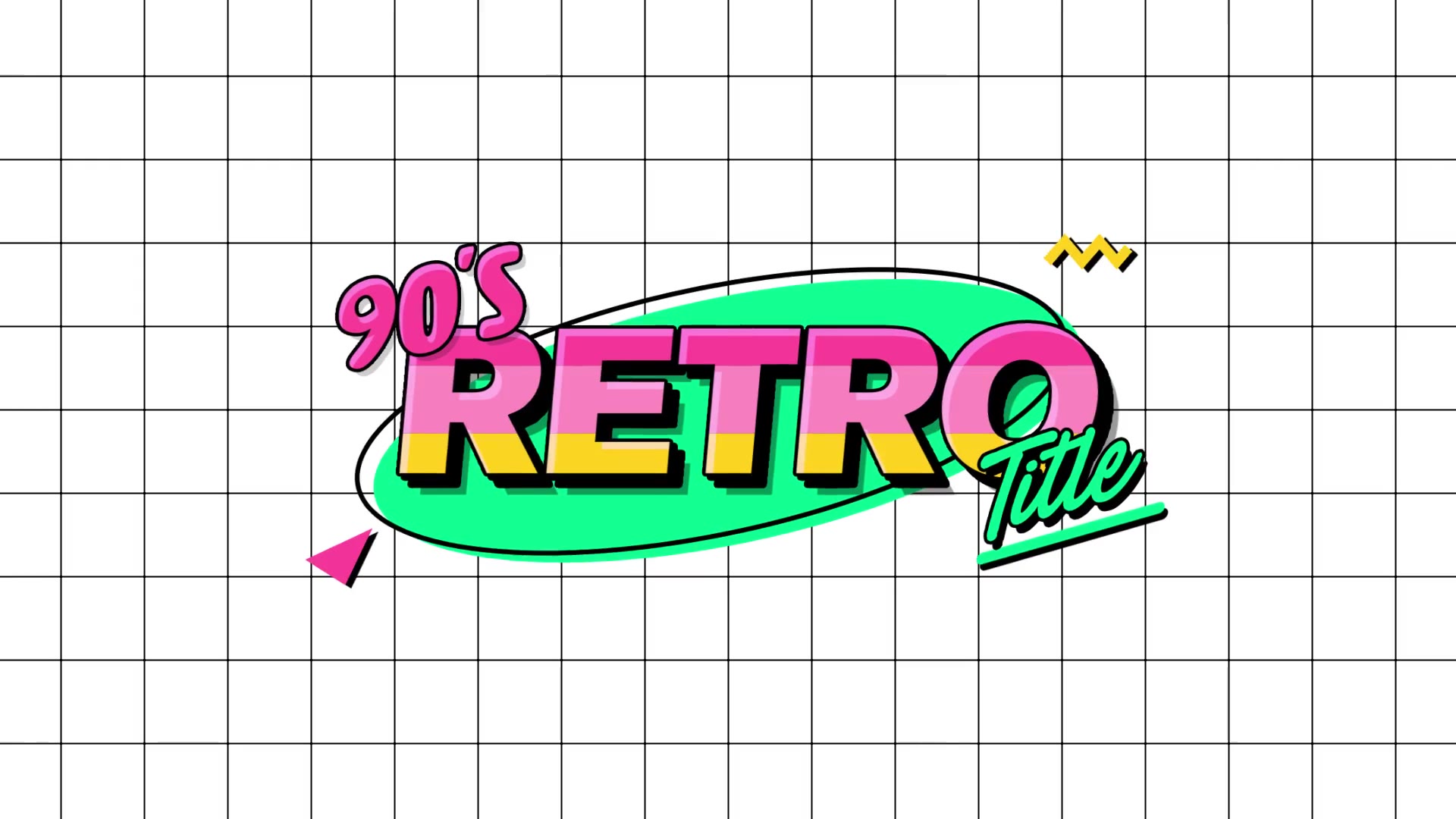 90s Retro Titles Videohive 30505196 After Effects Image 2
