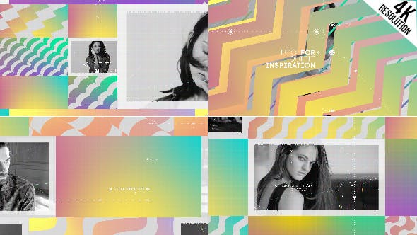 90s Style Design Opener Package - Videohive Download 19494206